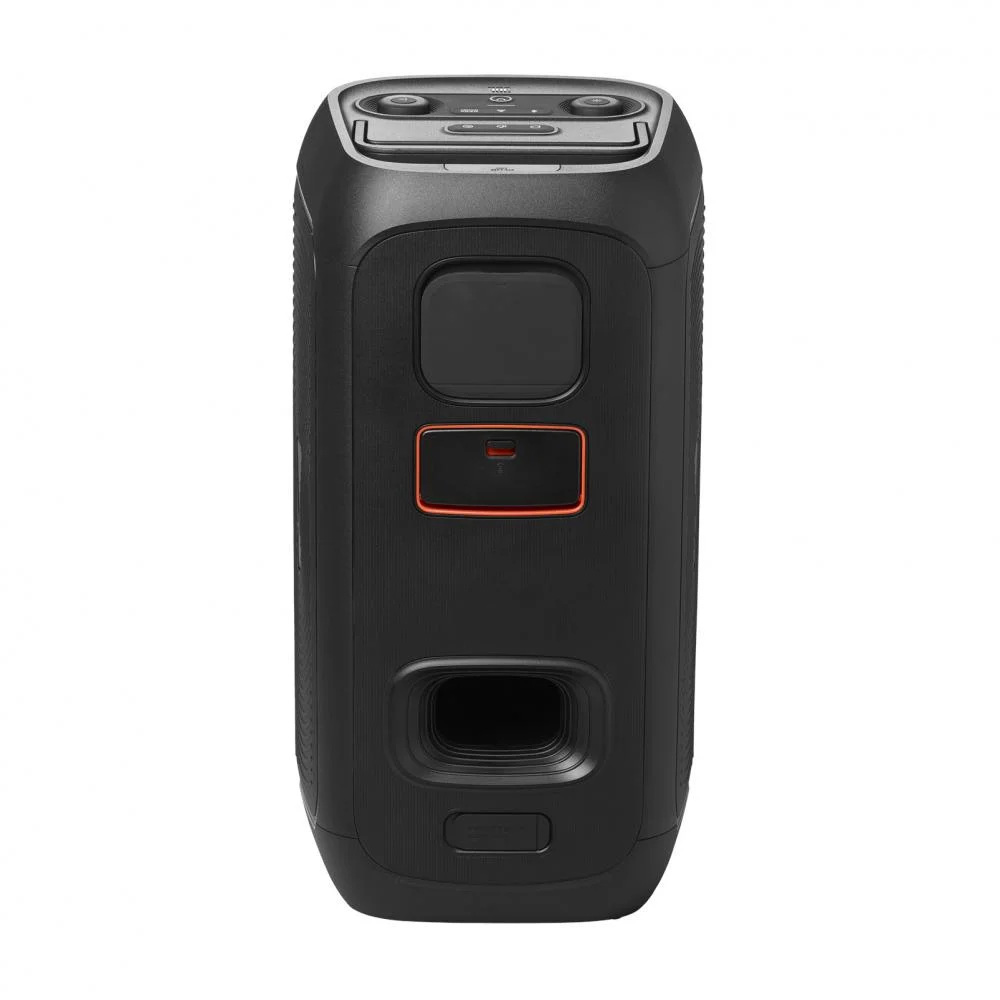 Caixa de Som Bluetooth JBL PartyBox Club 120, Potência de 160W, Karaokê, Conexão Bluetooth e Luzes LED Caixa de Som Bluetooth JBL PartyBox Club 120, Potência de 160W, Karaokê, Conexão Bluetooth e Luzes LED