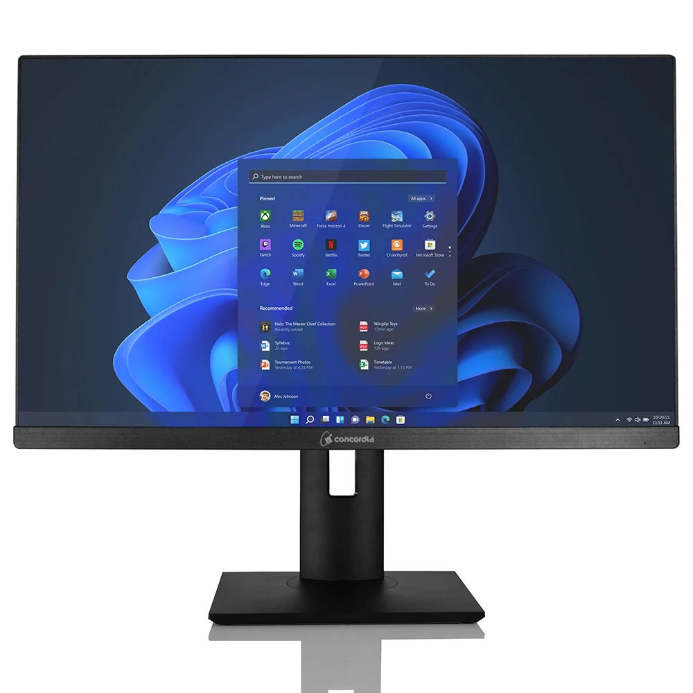 "Computador All In One Concórdia Core I3 10100 8GB Ddr4 SSD 256gb 23.8""full Hd Webcam Wifi WINDOWS 11 Pro" em Campinas