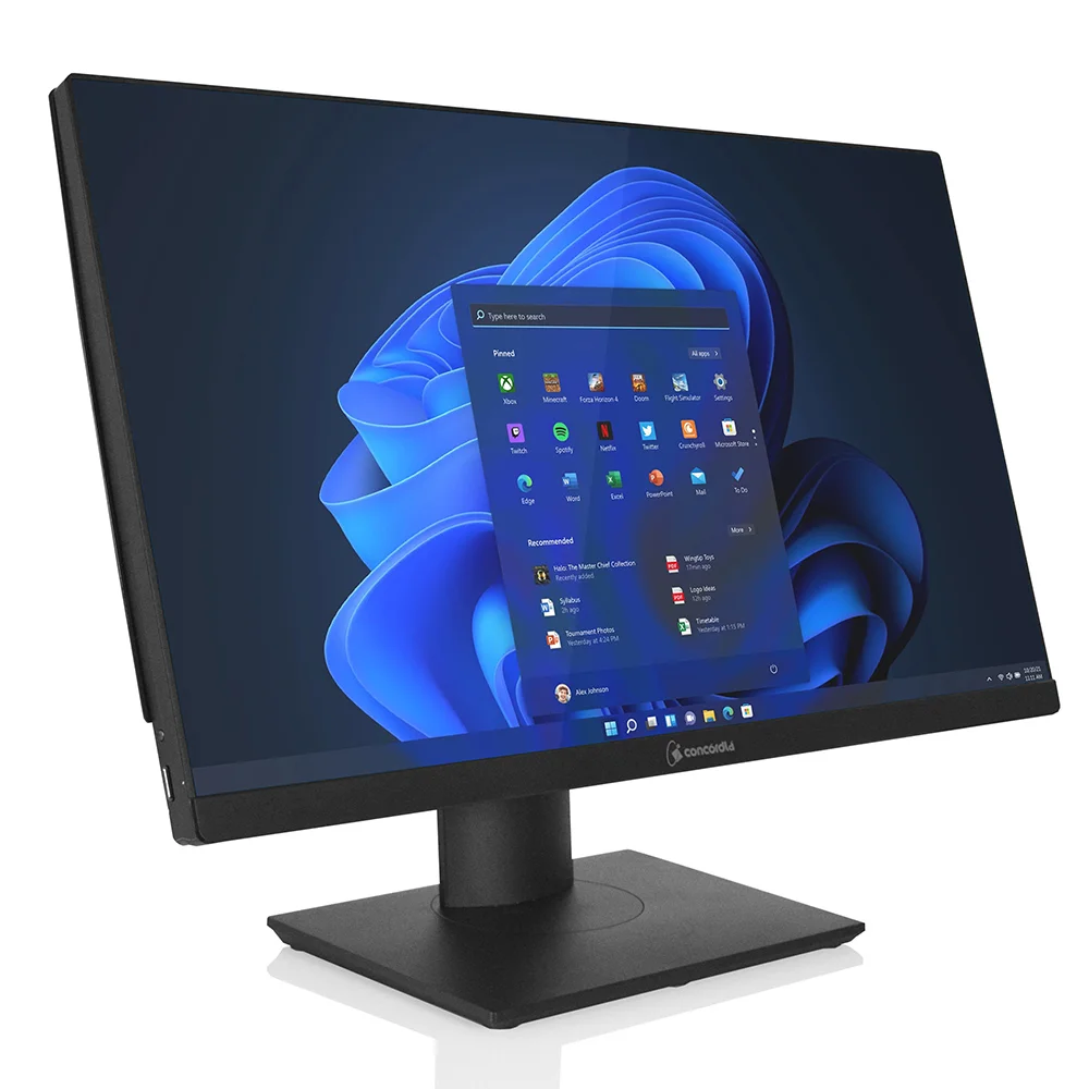 "Computador All In One Concórdia Core I3 10100 8GB Ddr4 SSD 256gb 23.8""full Hd Webcam Wifi WINDOWS 11 Pro" em Campinas - foto 3