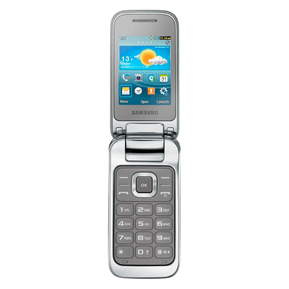 Celular Samsung Gt-c3592 Tela 2.4'', Dual Sim, Bluetooth - Prata