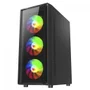 Gabinete Gamer Liketec Sigma Com 3 Fans RGB Atx Preto