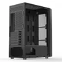 Gabinete Gamer Liketec Sigma Com 3 Fans RGB Atx Preto