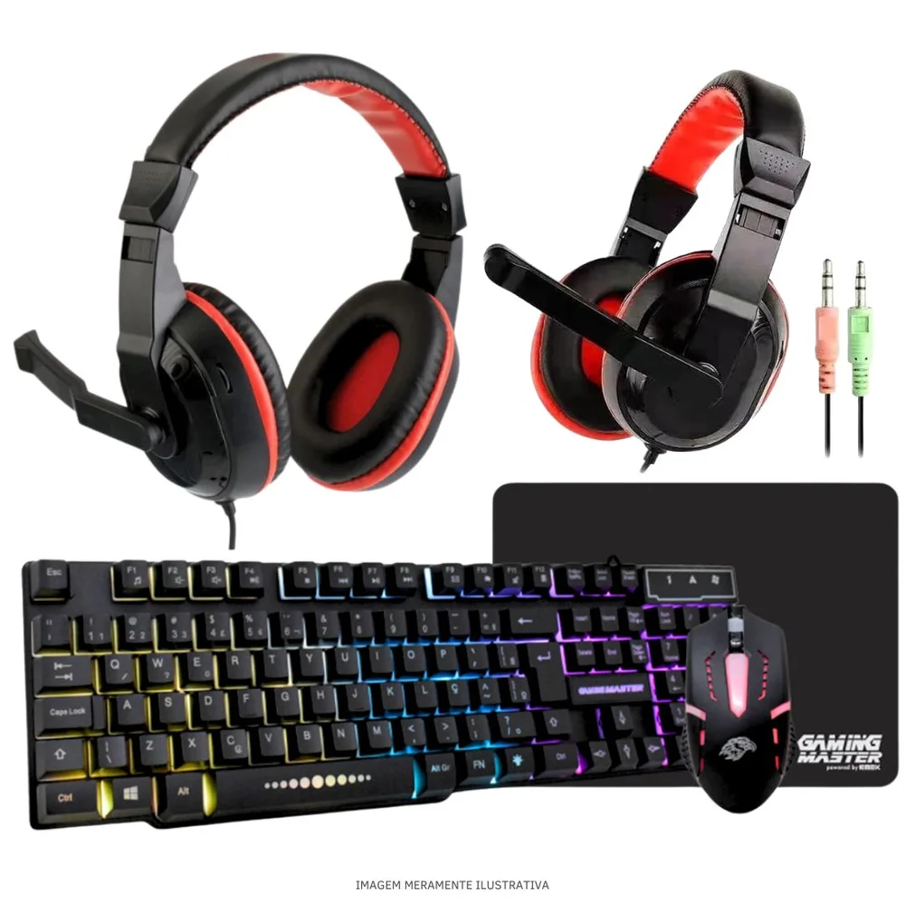 "Computador Gamer Completo Balão.info Intel Core I5 SSD 240GB 16gb Teclado Mouse Mouse Pad E Headset Gamer Monitor 20"" WINDOWS 10 Pro Trial" - view 2