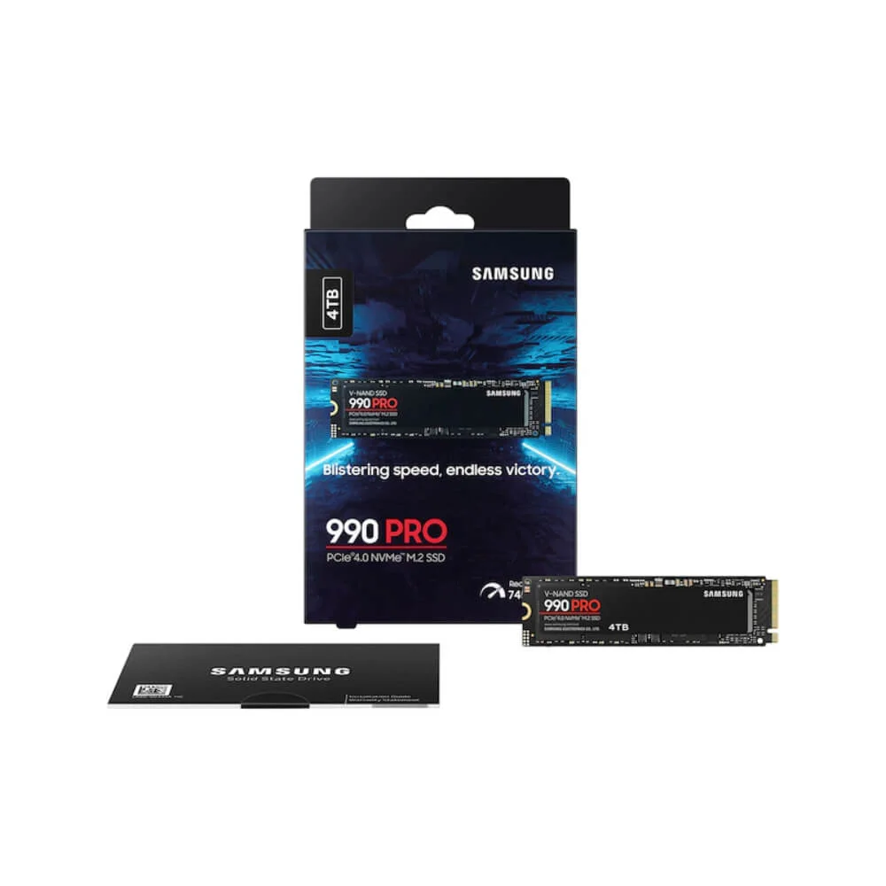 SSD Samsung 990 Pro 4TB NVMe M2 2280 Leitura até