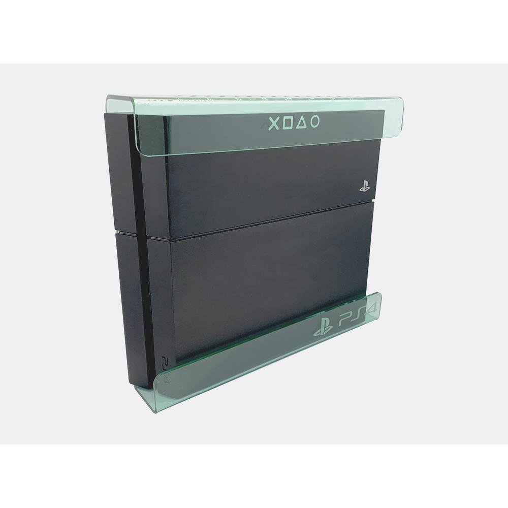 Suporte Parede Console Playstation 4 Pro - Ps4 Pro - Material Acrílico Vidro (acrílico Que Imita Vidro) Suporte Parede Console Playstation 4 Pro - Ps4 Pro - Material Acrílico Vidro (acrílico Que Imita Vidro)