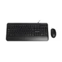 Kit Teclado E Mouse C3tech Kt-200bk Usb Abnt2 2000 Dpi Preto