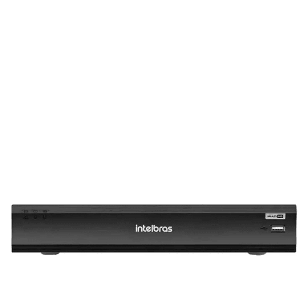 Kit 16 Câmeras Intelbras 1220 D Mic 1080p Com Microfone Dvr Intelbras Imhdx 3132 Inteligência Artificial Sem Hd