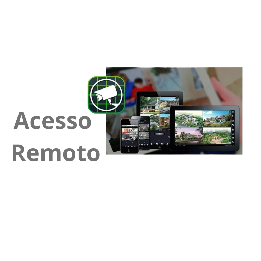 Kit 16 Câmeras Intelbras 1220 D Mic 1080p Com Microfone Dvr Intelbras Imhdx 3132 Inteligência Artificial Sem Hd