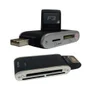 Leitor De Cartao 15 Em 1 Usb 2.0 Preto Compact Flash Micro Sd Xd Jc-lt2.0