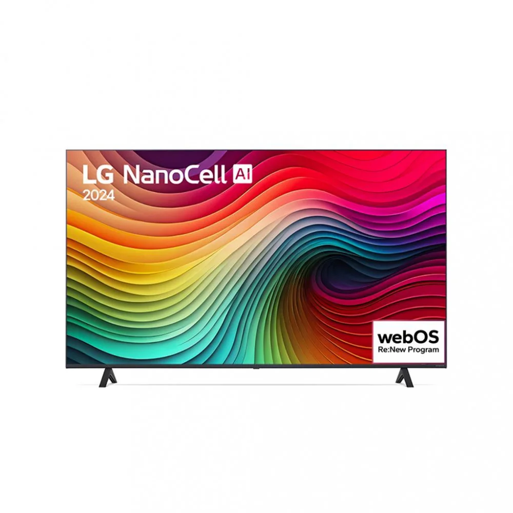 Smart TV 65 Polegadas LG 4K UHD, 3 HDMI, 2 USB, Wifi, Bluetooth 5.0, ThinQ, Alexa, Chromecast - 65nano80tsa