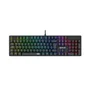 Teclado Mecânico Gamer Redragon Sindri Rainbow K671 Switch Marrom C/fio Abnt2 Preto