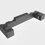 Dock Base Estação De Carregamento Para 4 Controle Joy-con De Nintendo Switch Lite OLED - Armazenamento Para 8 Jogos Cinz