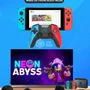 Controle Sem Fio Turbo Para Nintendo Switch PC Ios Android Steam Bluetooth Azul+vermelho