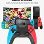 Controle Sem Fio Turbo Para Nintendo Switch PC Ios Android Steam Bluetooth Azul+vermelho