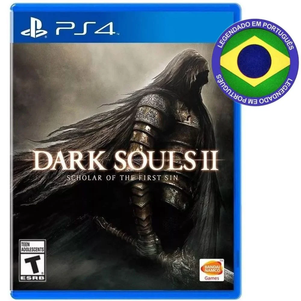 Dark Souls 2 Scholar Of The First Sin Ps4 Mídia Física Americano Em Português Dark Souls 2 Scholar Of The First Sin Ps4 Mídia Física Americano Em Português