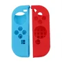 Capa Protetora Silicone Para Joy-con Nintendo Switch Azul E Vermelho