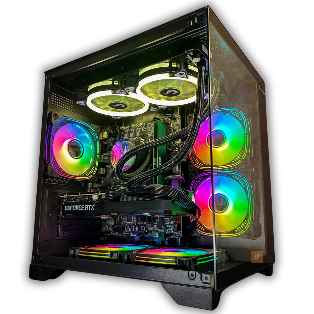 PC Gamer Balão.info Campinas Aquario, AMD Ryzen 7 5700x, 32GB RAM, RTX 3060, SSD 1TB, Windows 11 Pro, Water Cooler 240mm - view 2