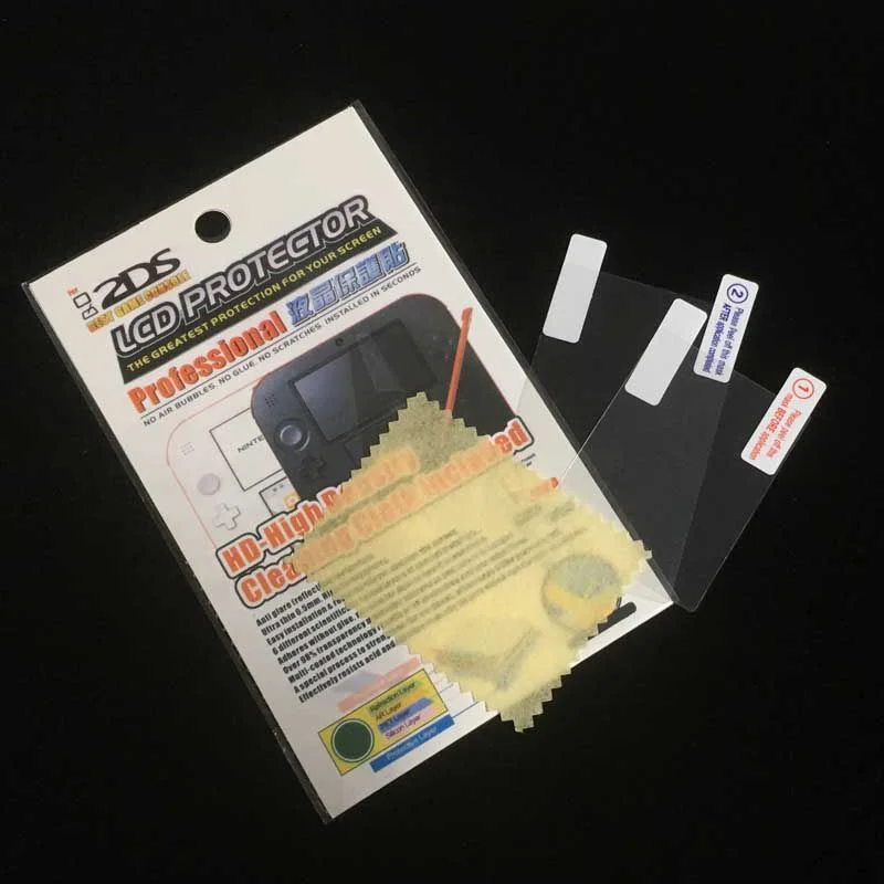 Película Protetora Para Nintendo 2ds - Superior E Inferior Película Protetora Para Nintendo 2ds - Superior E Inferior