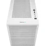 Gabinete Gamer Deepcool Ch360 Wh, ARGB, Mini Tower, Vidro Temperado, Sem Fonte, Com 3 Fans, Branco