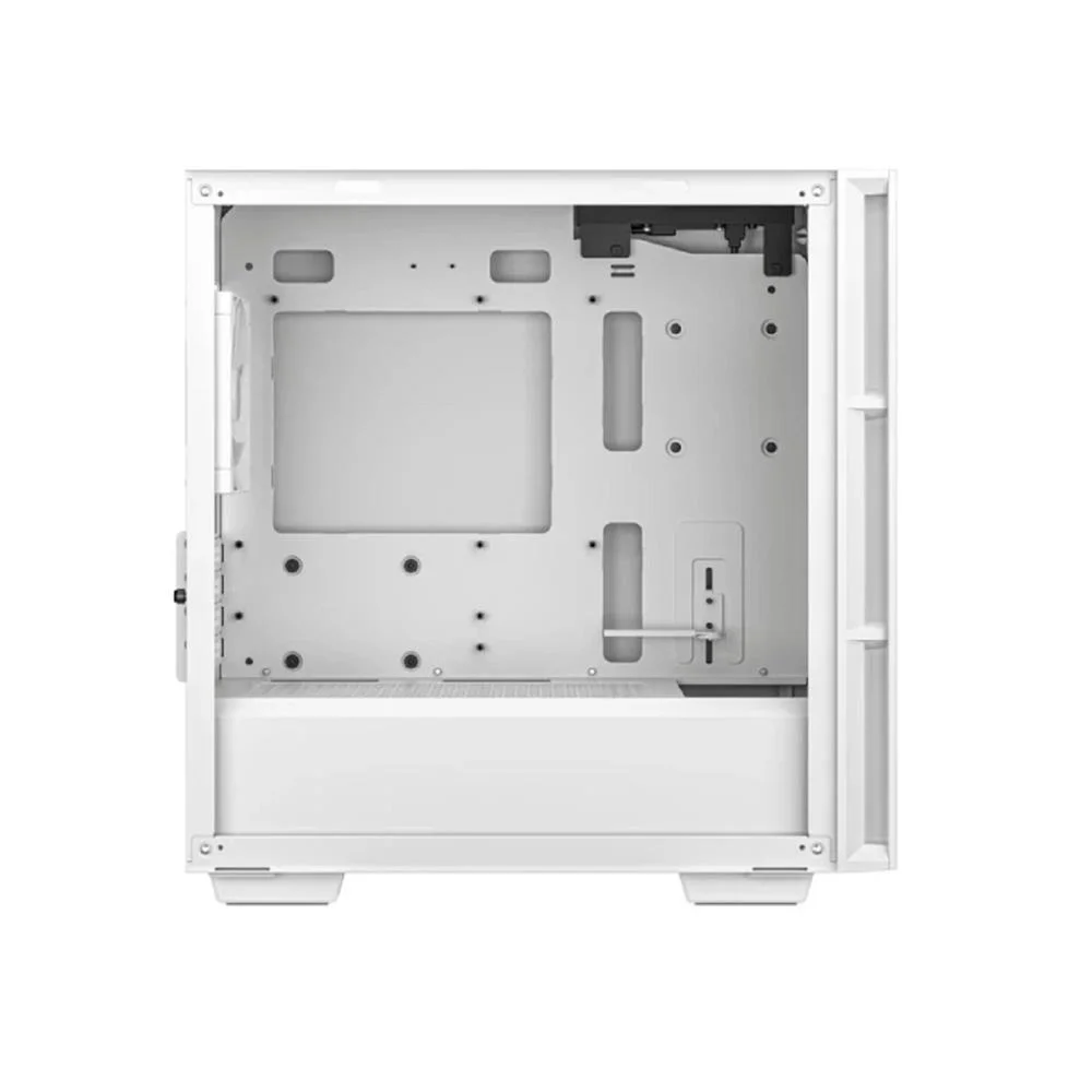 Gabinete Gamer Deepcool Ch360 Wh, ARGB, Mini Tower, Vidro Temperado, Sem Fonte, Com 3 Fans, Branco Gabinete Gamer Deepcool Ch360 Wh, ARGB, Mini Tower, Vidro Temperado, Sem Fonte, Com 3 Fans, Branco