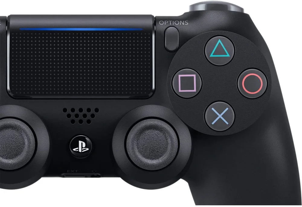Double-motor Vibrationcontrole Ps4 Doubleshock Sem Fio Double-motor Vibration