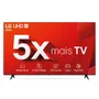 Smart Tv 55 Polegadas LG UHD 4K, 3 HDMI, 2 USB, Com Alexa, Chromecast Integrado - 55ut8050