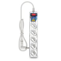 Filtro De Energia Dps Iclamper Energia 5 Tomadas, 127/220 Volts, Lcf, 1m, Transparente, Bivolt