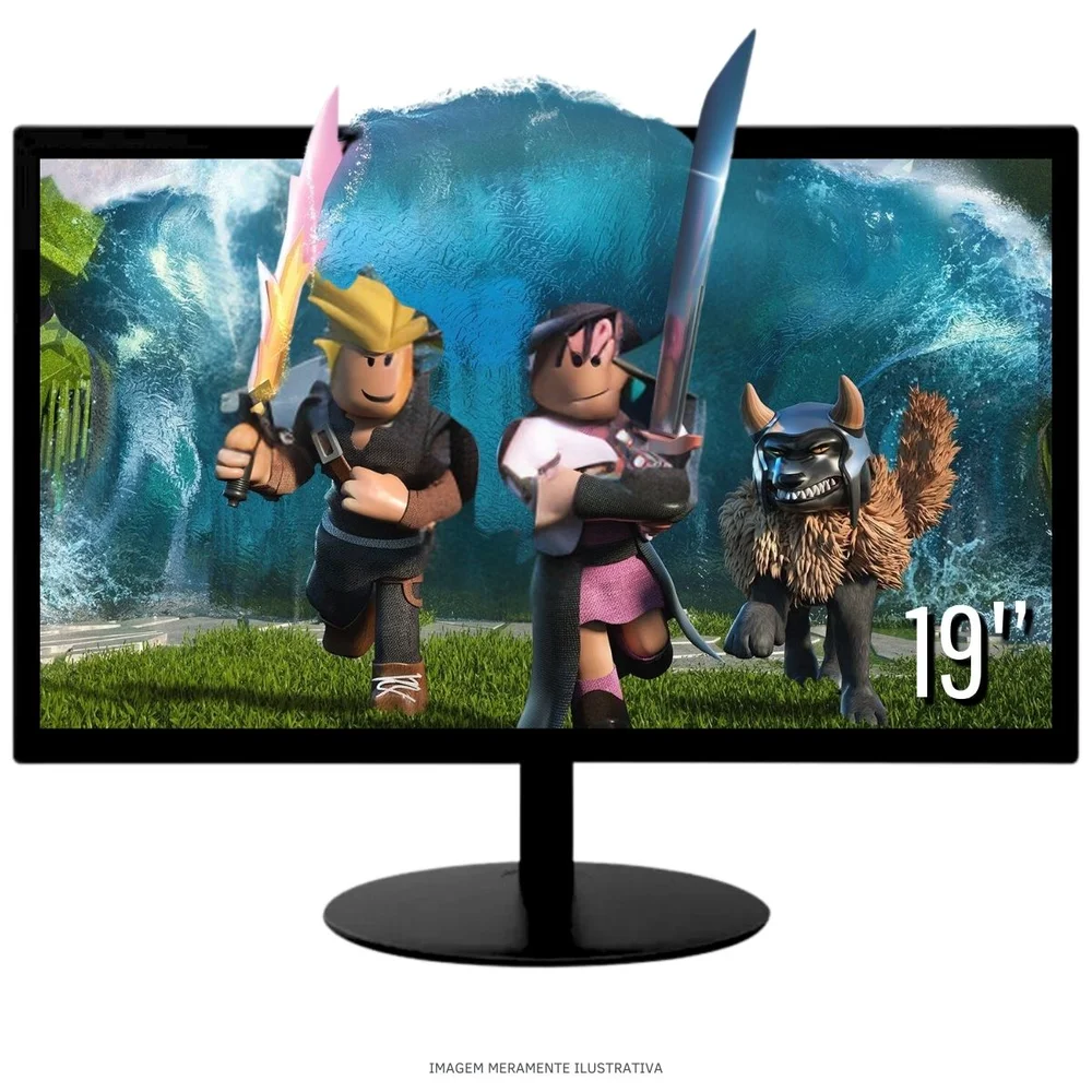 "Computador PC Gamer Completo Balão.info Intel Core I5 SSD 240GB 8GB Teclado Mouse Mouse Pad E Headset Gamer Joystick Monitor 19"" WINDOWS 10 Pro Trial" - view 2