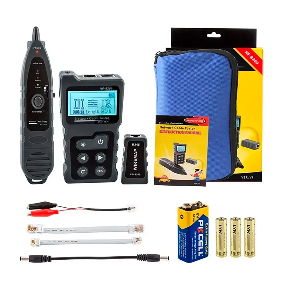 Testador De Cabo De Rede Nf-8209 Noyafa