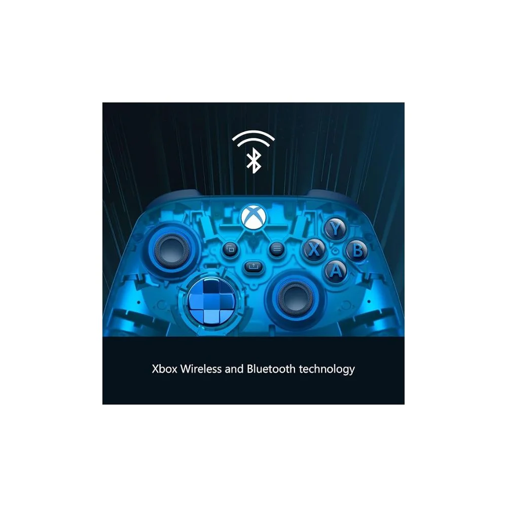 Controle XBOX Series X S One E PC Sky Cipher Edição Especial