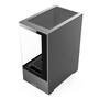 Gabinete Gamer Bg-055 Hit Pro 3x Fan Rainbow Vidro Cinza