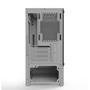 Gabinete Gamer Bg-055 Hit Pro 3x Fan Rainbow Vidro Cinza
