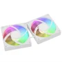 Water Cooler 240mm Gamdias Chione E4-240 Wh, ARGB, Display Lcd, White - Chione E4-240 Wh.