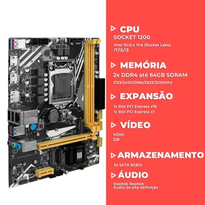 Placa-M-e-LGA-1200-H470-Ddr4-