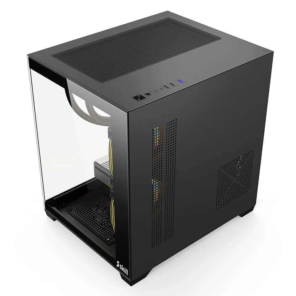 PC Gamer Skill Aquarium, AMD Ryzen 5 5600GT, 16GB, Radeon Vega 7, SSD 512GB M.2, Fonte 500w, Preto SKA003 em Campinas - foto 2