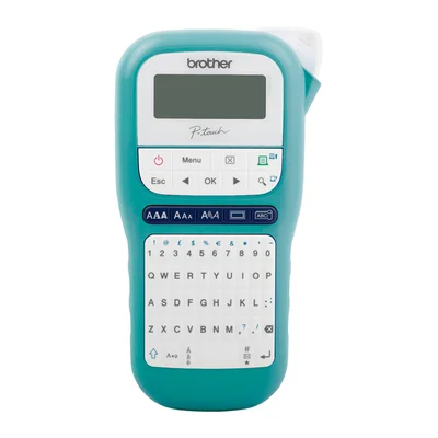 Rotulador Etiquetadora Brother Eletrônico Portátil Pt-h110tb Cor:azul.