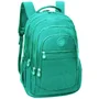 Mochila Feminina Escolar Casual Dia A Dia Bolsa Grande Espaço Notebook Faculdade Cor Verde Claro