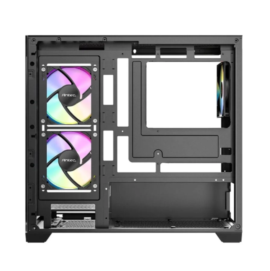 Gabinete Gamer Antec Cx300m RGB Basic Lateral De Vidro Temperado 4mm Micro-atx/itx Com 3 Fans RGB 12.