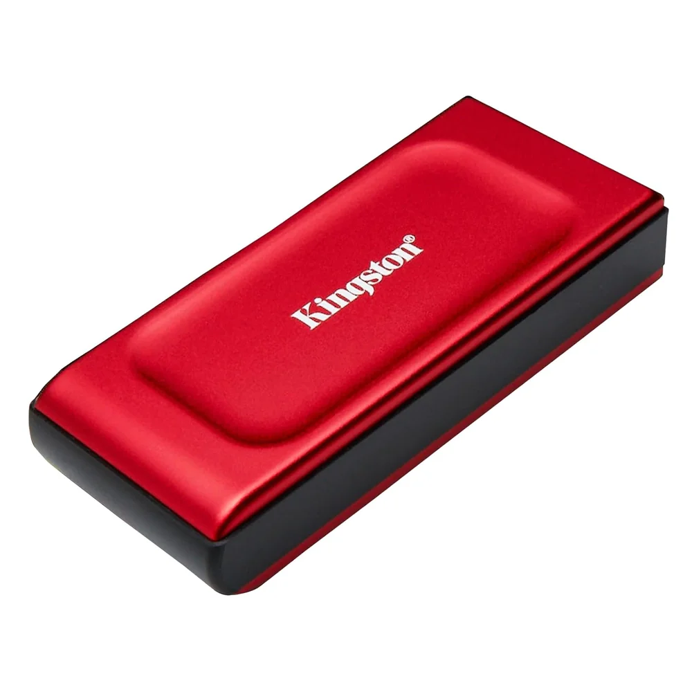 SSD Externo Kingston Xs1000, 1TB, Usb 3.2 Gen 2 - Vermelho - Sxs1000r/1000g. SSD Externo Kingston Xs1000, 1TB, Usb 3.2 Gen 2 - Vermelho - Sxs1000r/1000g.