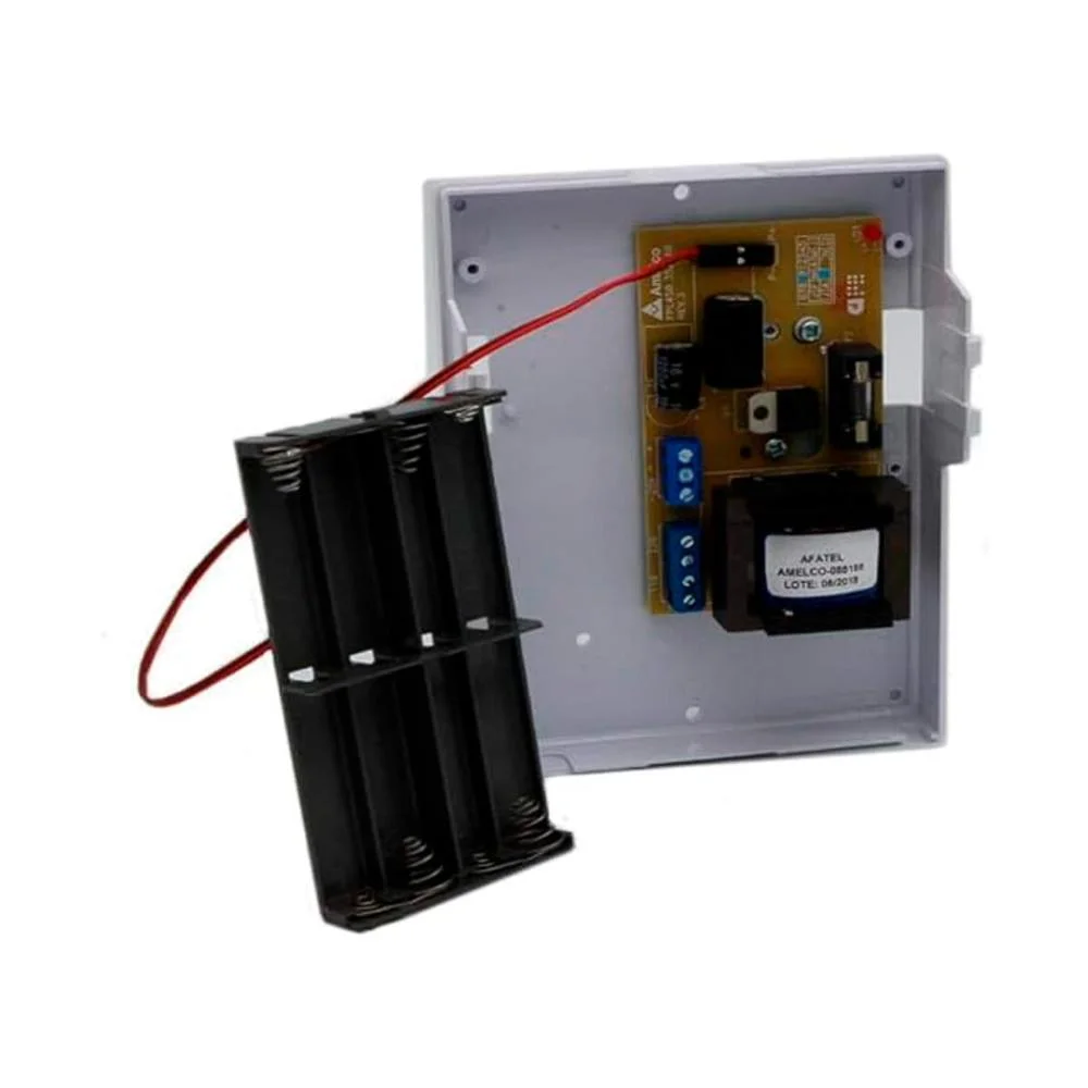 Fonte Pilha E Luz Recarregável Fpl450 Amelco