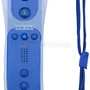 Controle Wii Remote Plus + Nunchuck Para Nintendo Wii E Nintendo Wii U Azul Escuro