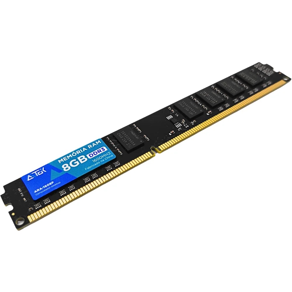 Memória Ram Para Computador 8GB DDR3 1600MHZ