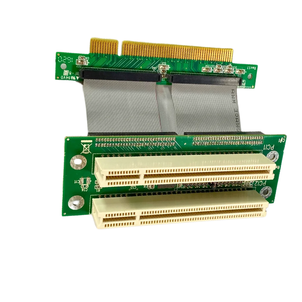 PCi Riser Card 2 X PCi Flexivel 5cm R4r5r6r7 PCi Riser Card 2 X PCi Flexivel 5cm R4r5r6r7