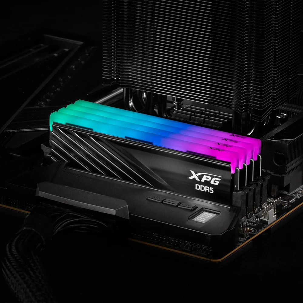 Memória Gamer Adata Xpg Lancer Blade 16gb Ddr5 6000mhz RGB - Ax5u6000c4816g-slabrbk Memória Gamer Adata Xpg Lancer Blade 16gb Ddr5 6000mhz RGB - Ax5u6000c4816g-slabrbk
