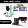Multifuncional Luz LED Cooler Carregador Para XBOX Series S Cor:branco