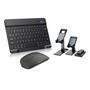 Teclado E Mouse Bluetooth + Suporte P/ Tablet Galaxy S8 5g