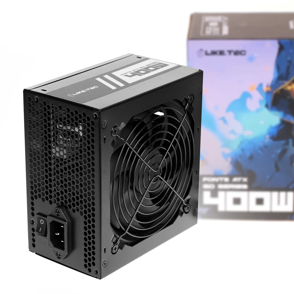 Fonte Liketec Steel Diamond 400w 80 Plus Bronze Pfc Ativo