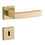 Fechadura Design Quadra Interna 55mm Latão Acetinado Lockwell