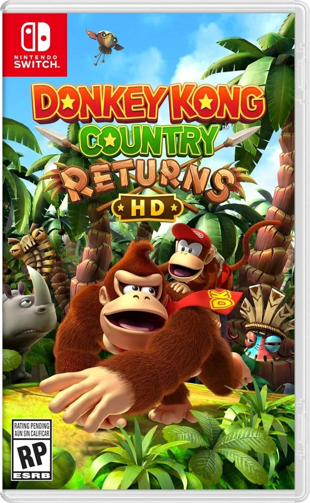 Donkey Kong Country Returns Hd Switch Br Midia Fisica Donkey Kong Country Returns Hd Switch Br Midia Fisica