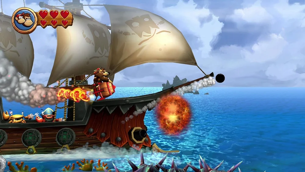Donkey Kong Country Returns Hd Switch Br Midia Fisica Donkey Kong Country Returns Hd Switch Br Midia Fisica